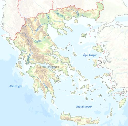 Görögország vízrajza